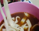 リカちゃん♡野球シリ*赤だしころきしめん作り方9写真