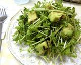 切って混ぜるだけ☆豆苗とアボカドのサラダ作り方3写真