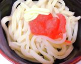 5分でうまっ♡簡単♪明太子クリームうどん作り方1写真