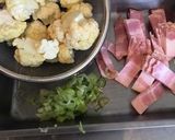 カリフラワーのカレーマヨ炒め作り方1写真