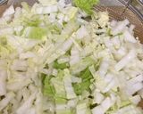 白菜とじゃこの炒め煮作り方1写真