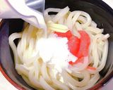 5分でうまっ♡簡単♪明太子クリームうどん作り方2写真