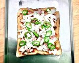 野菜モリモリ一枚で満足ピザトースト作り方2写真