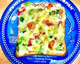 野菜モリモリ一枚で満足ピザトースト作り方7写真
