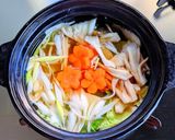 モッツァレラ餃子鍋作り方6写真