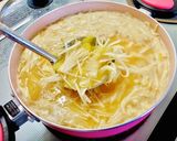 柚子胡椒香る鳥団子♡味噌ちゃんこ風スープ作り方14写真