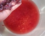 出汁の効いた筋子のいくらの醤油漬け作り方4写真