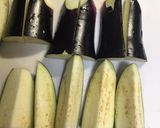 なすの豚バラ巻き　ねりごま風味作り方1写真