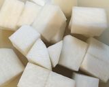 大根とひき肉でそぼろあんかけ☆簡単煮物☆作り方1写真