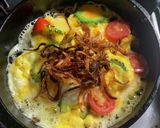 ゴーヤ入りチーズスクランブルエッグ作り方8写真