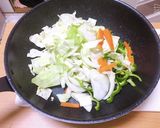 一度作ってみて！！調味料2つ旨い野菜炒め作り方4写真