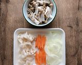きび酢で作る！秋野菜と鮭の南蛮漬け作り方3写真