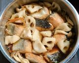 きび酢で作る！秋野菜と鮭の南蛮漬け作り方6写真
