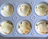 餃子の皮で焼きカプレーゼ作り方3写真