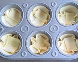 餃子の皮で餅明太チーズ焼き作り方4写真