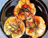 餃子の皮で餅明太チーズ焼き作り方8写真