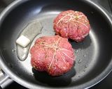 簡単！丸～いステーキ作り方3写真