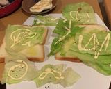C・L・E☆チキン•レタス•エッグサンド作り方6写真