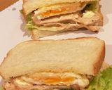 C・L・E☆チキン•レタス•エッグサンド作り方8写真