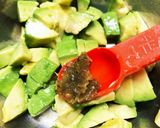 おつまみ　生ハム&アボカド作り方3写真