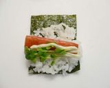 のり巻き✿花弁当作り方5写真