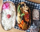 お弁当★コク旨辛レンコンと茄子デパ地下風作り方6写真