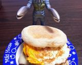 チーズ月見マルフィン作り方4写真