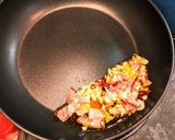 摘みたてバジルとトマトソースパスタ作り方3写真