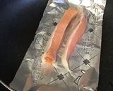 焼き鮭入り　お手頃おこわ作り方4写真