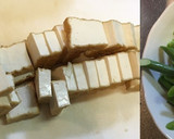 厚揚げとキャベツのにんにく胡麻だれ炒め作り方1写真