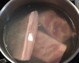 豚バラ肉と舞茸の柚子胡椒・塩みぞれ煮作り方1写真