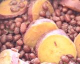 さつまいもの塩小豆煮(健康食)作り方5写真