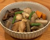 ぜんまいと車麩の田舎煮作り方9写真