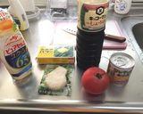 バター醤油コーンの彩りサラダ作り方1写真