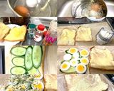 卵トーストサンドのモーニング作り方1写真