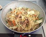 辛味噌味の野菜炒め!(^^)!作り方2写真