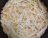 100%押し麦の緑豆もやし麦飯作り方11写真