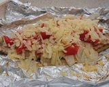 サバ フィレのフレッシュトマトチーズ焼き作り方4写真
