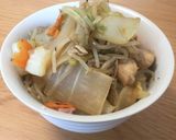 簡単！鍋風中華丼作り方8写真