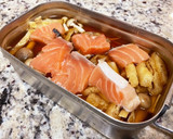 メスティンで鮭としめじの炊き込みご飯作り方2写真