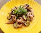 茄子と豚肉の生姜焼き作り方5写真