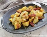 レンジで時短！カレージャーマンポテト作り方7写真