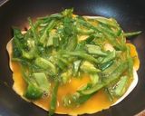 簡単！餃子の皮でチヂミ風薄焼き玉子作り方6写真