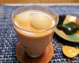 余った団子で白玉コーヒー・カフェオレ作り方3写真