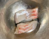 真鯛と舞茸の炊き込みご飯作り方1写真