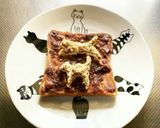 甘い小豆に塩きな粉トースト作り方11写真
