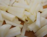小海老とジャガイモの揚げ物作り方1写真