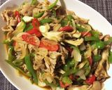 豚野菜黄金の味炒め作り方6写真