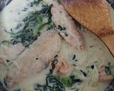 フライパン1つ生臭なしの鮭のクリーム煮★作り方7写真