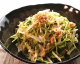 レンジで簡単作り置き!やみつき無限もやし作り方1写真